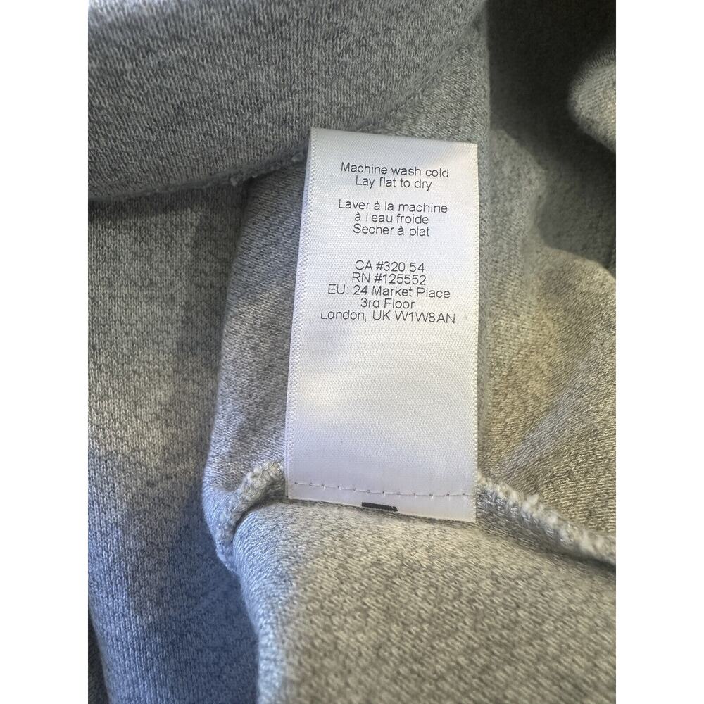 NWT Anthropologie x Dolan Left Coast Shine Sweater Silver Textured Pullover XS - Picture 11 of 16